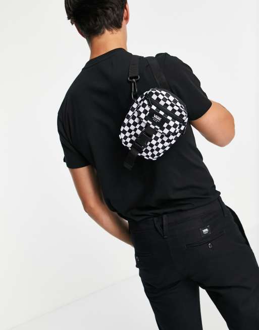 Vans checkerboard shoulder on sale bag