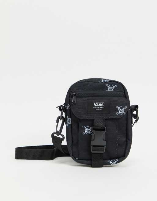 Vans – New Varsity – Umhängetasche in Schwarz