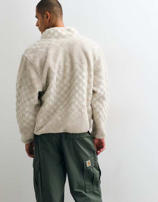 Vans Nights Jacke mit hohem Flor - in Cremeweiß, 5 von 5