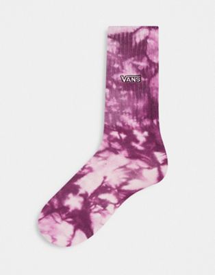 Vans Novelty tie dye socks in purple