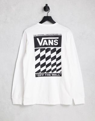 Vans Off The Wall classic t-shirt in white