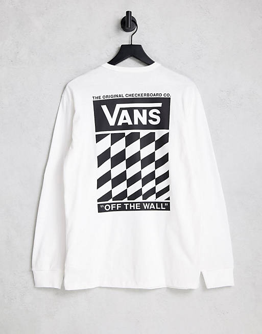 Vans - Off The Wall - Klassiek T-shirt in wit