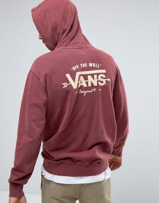vans off the wall rouge
