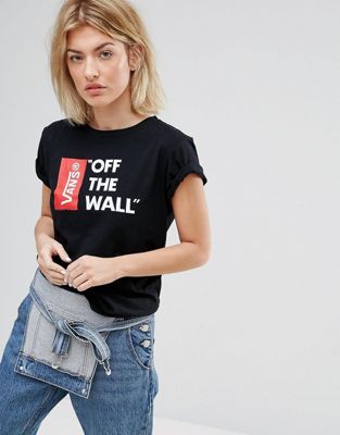 t shirt vans off the wall femme