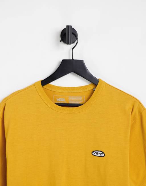 Vans off the 2025 wall yellow shirt