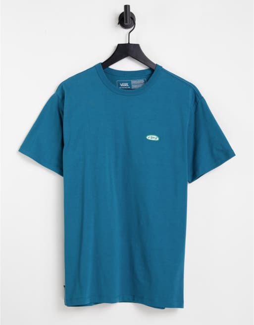 Vans – Off The Wall – T-Shirt in Korallenblau
