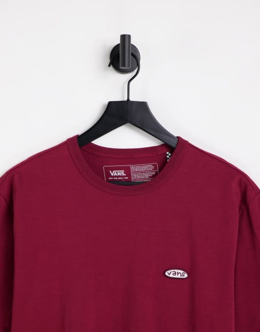 Red vans off the best sale wall shirt