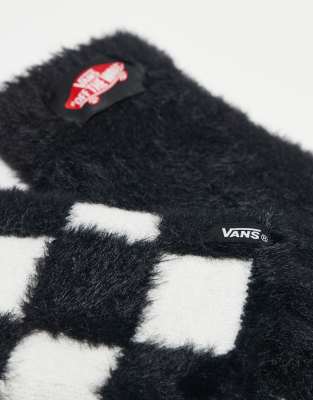 Vans Off the wall twofer gloves in black/white ASOS