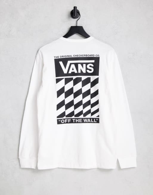 Vans – Off The Wall – Vit, klassisk t-shirt