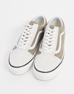 Vans – Old Skool 36 DX Anaheim Factory OG – Białe buty sportowe