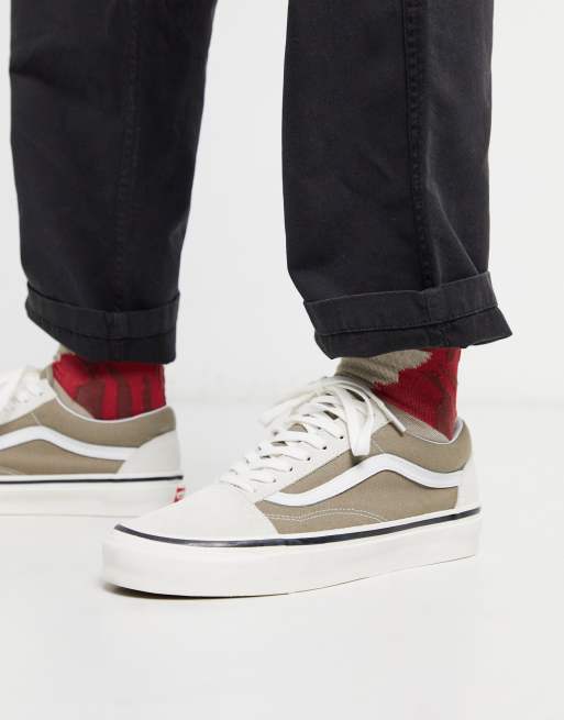 Vans Old Skool 36 DX Anaheim Factory OG Sneaker in Wei ASOS