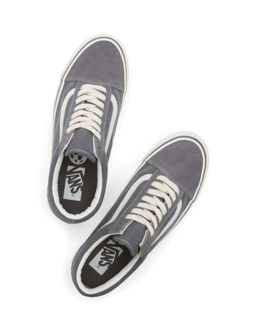 Vans old skool 2024 trainers grisaille white