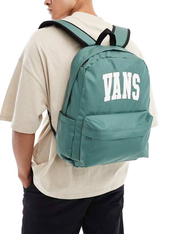 Vans - old skool backpack in dark green