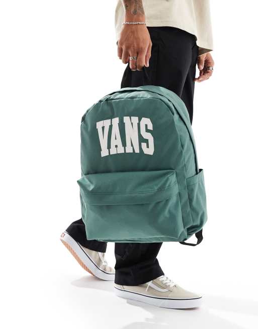 Dark green vans backpack hotsell