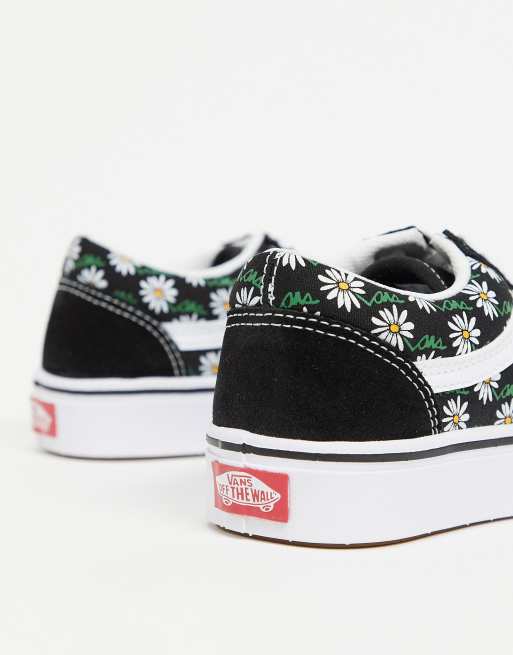 Vans avec des fleurs new arrivals