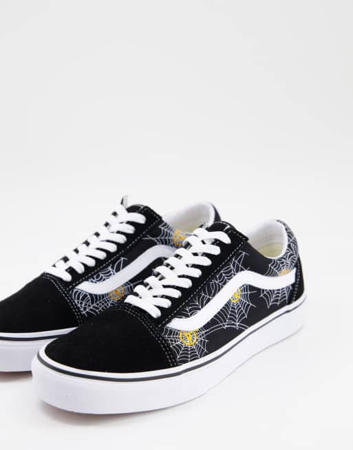 Vans - Old Skool - Baskets à motif toile d'araignée - Noir