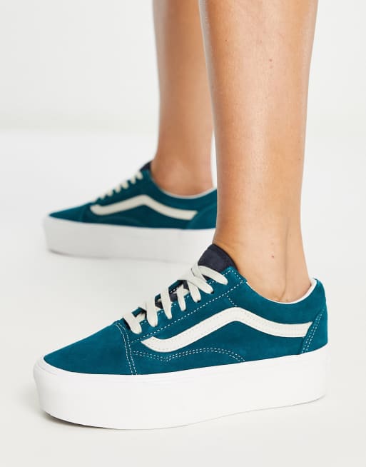 Vans shop bleue femme