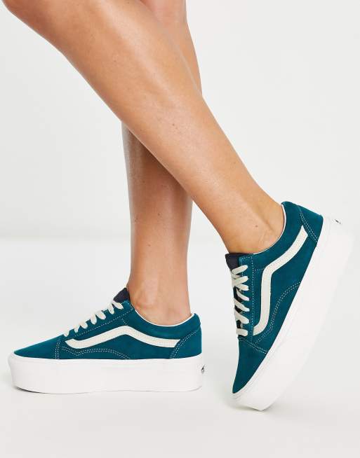 Vans cheap bleue femme