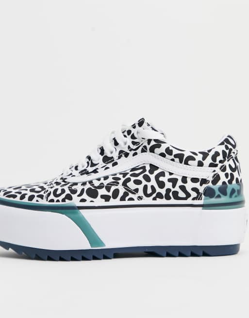 Vans plateforme leopard discount