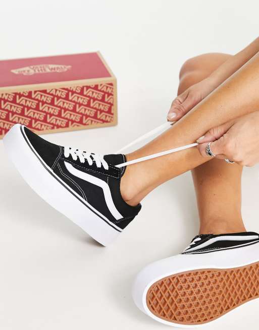 Vans old school discount plateforme