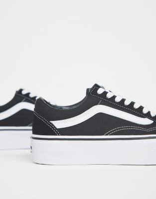 vans noir semelle noir