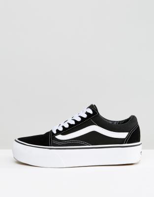 vans petite semelle noir