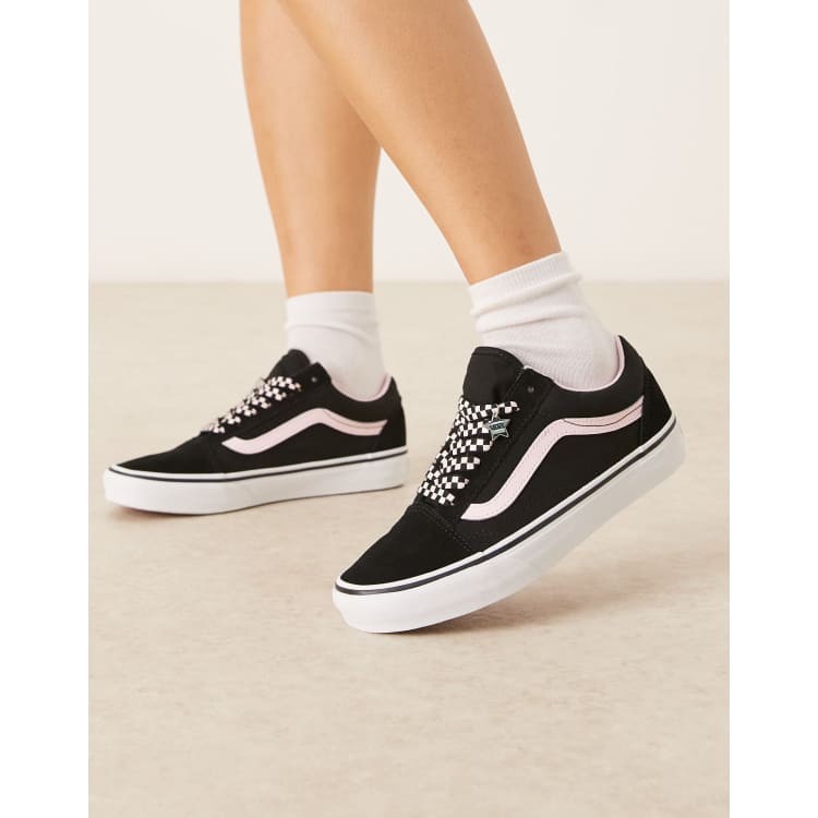 Skool Platform Vans Old Skool Rose Noir Vans Old Skool Baskets