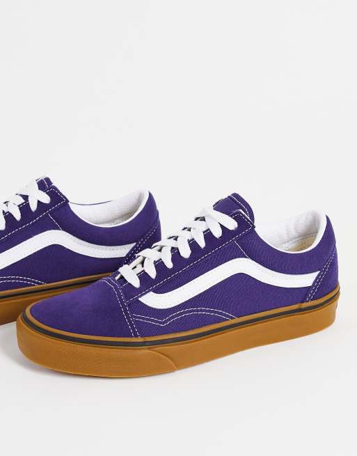 Vans best sale semelle bleu