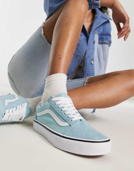 Vans on sale bleu clair