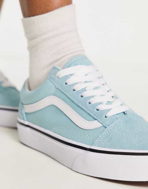 Vans Old Skool Baskets Bleu clair ASOS