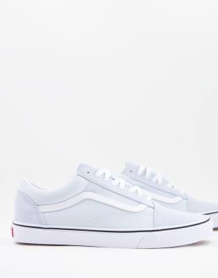 vans old skool bleu clair