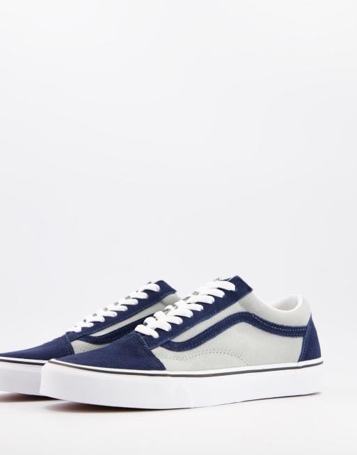 Vans Old Skool Baskets Bleu marine gris