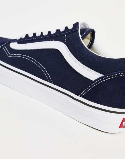 Vans bleu cheap marine pas cher