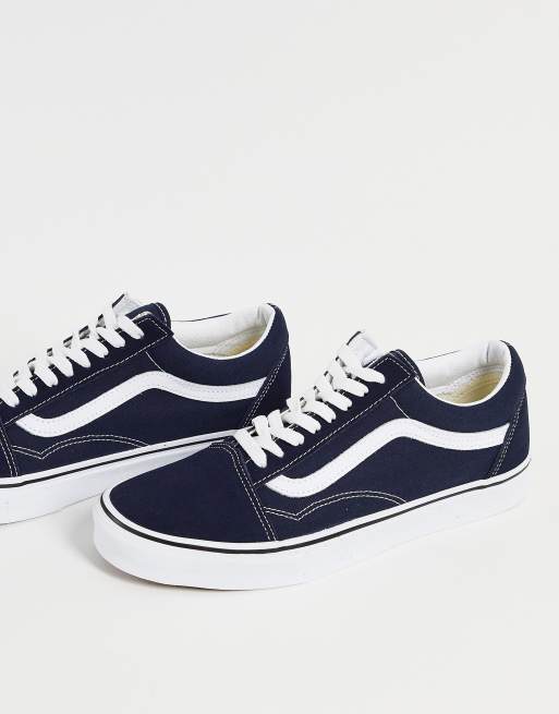 Vans noir outlet bleu