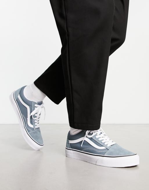 Vans bleu best sale et grise