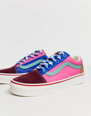 vans coloré femme