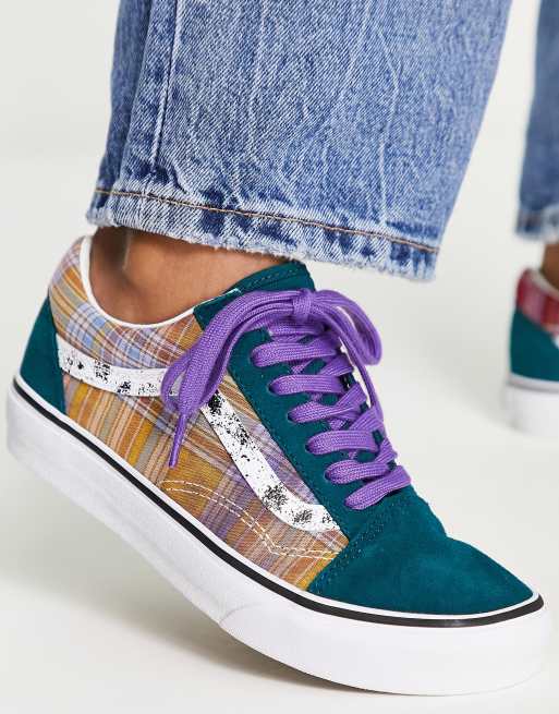 Vans Old Skool Baskets color block Multicolore