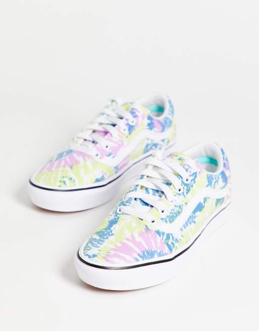 Vans - Old Skool - Baskets effet tie-dye - Multicolore 
