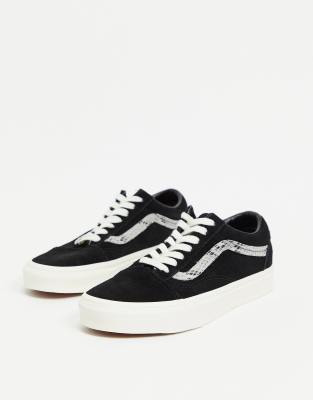 vans noir daim