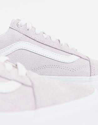 vans old skool baskets à semelle plateforme blanc