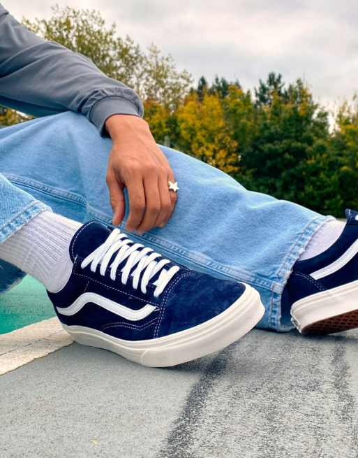 Vans old 2025 skool toute bleu