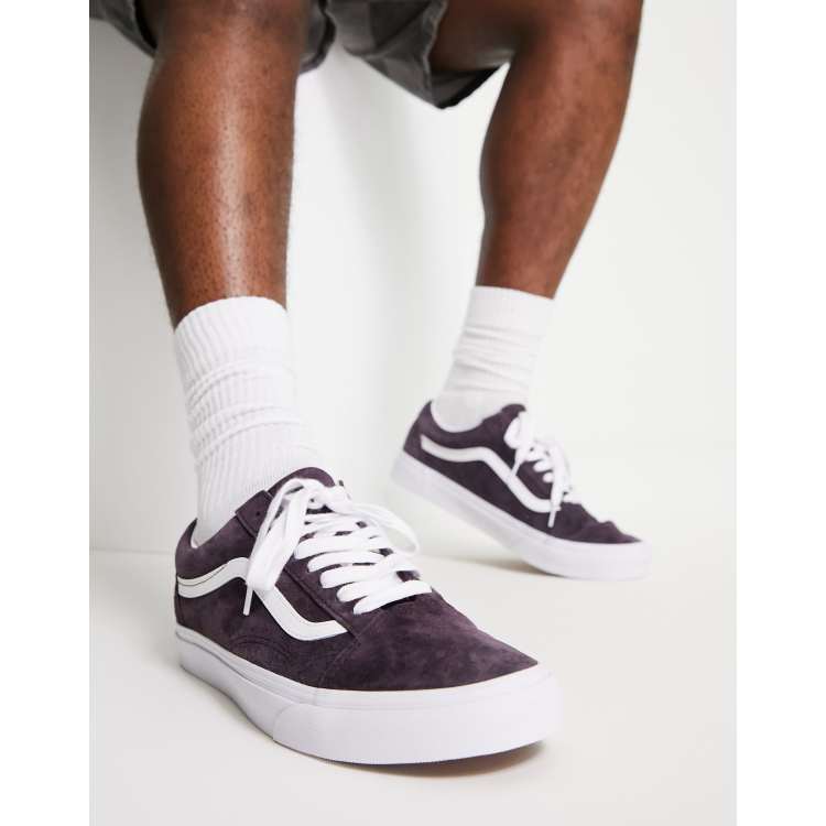 Vans Old Skool Baskets en daim Bordeaux