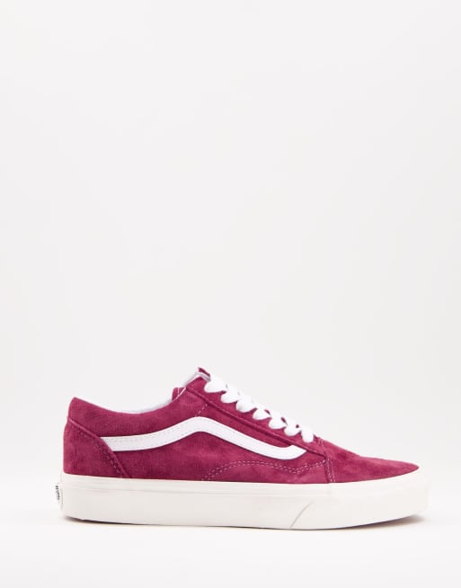 Vans bordeaux shop daim