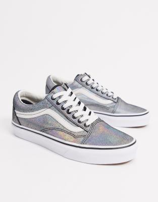 vans old skool baskets en daim gris