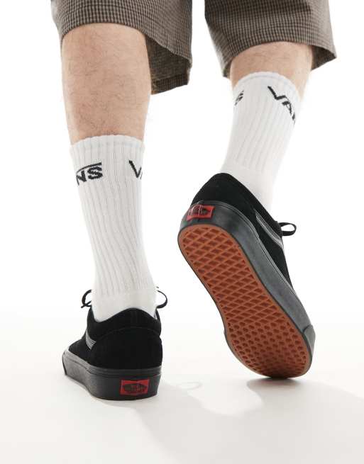 Vans - Old Skool - Baskets en daim - Noir, 5 de 5