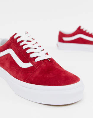 vans old skool rouge vif