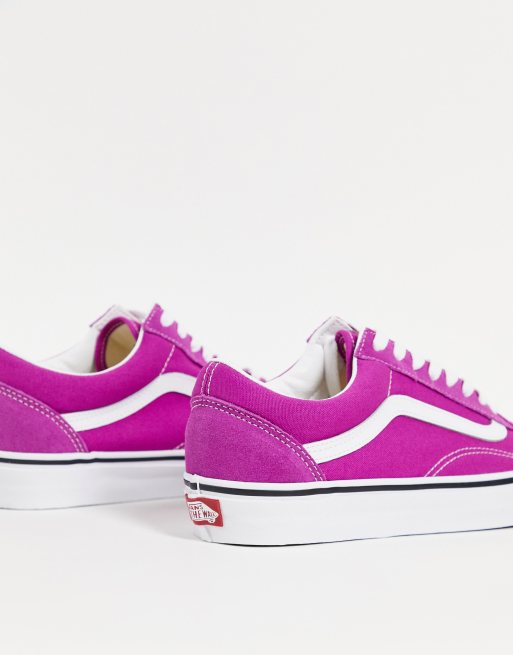 Vans on sale rose fushia