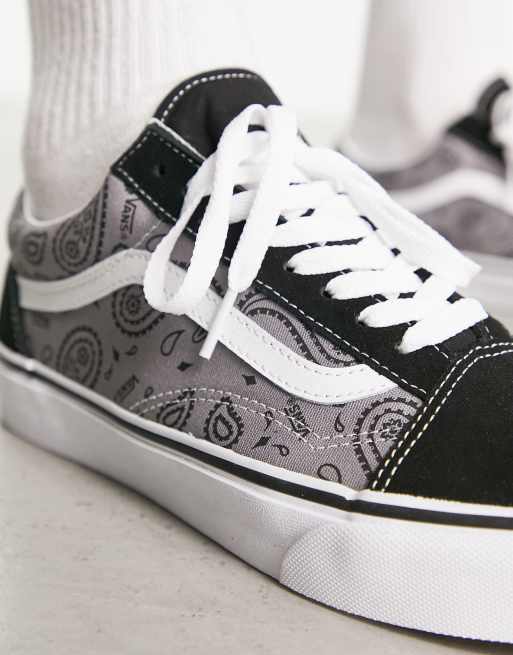 Vans on sale motif cachemire