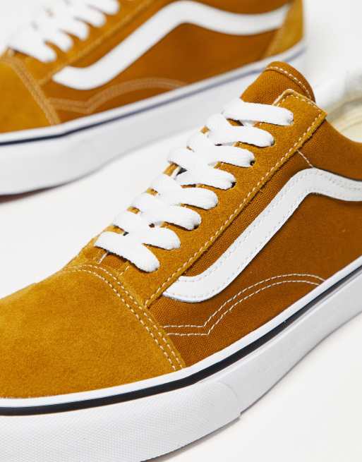 Vans Old Skool Baskets Marron dor