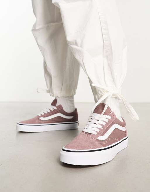 Vans old skool rose semelle clearance marron